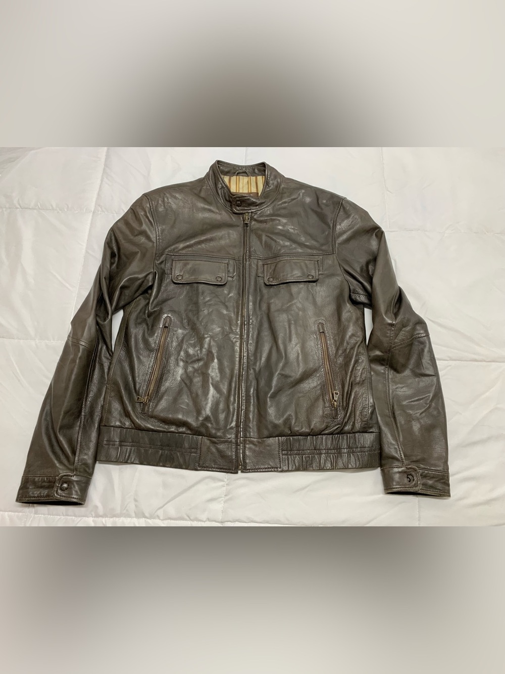 Preloved DANIER leather jacket size L